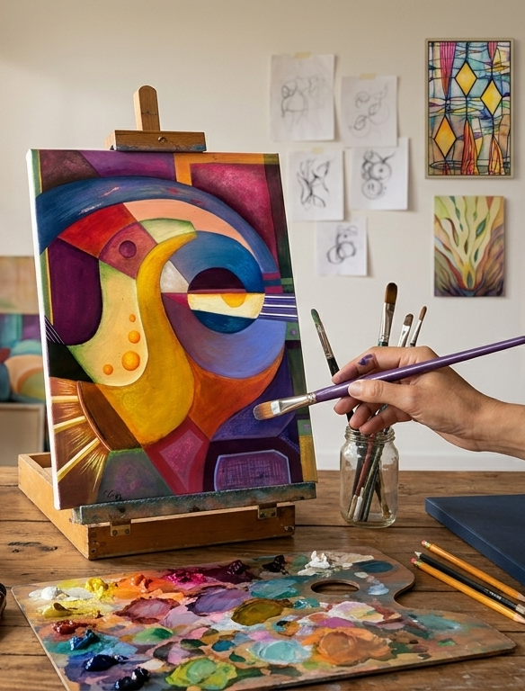 Teresa Espinosa art - De la Paleta al Lienzo